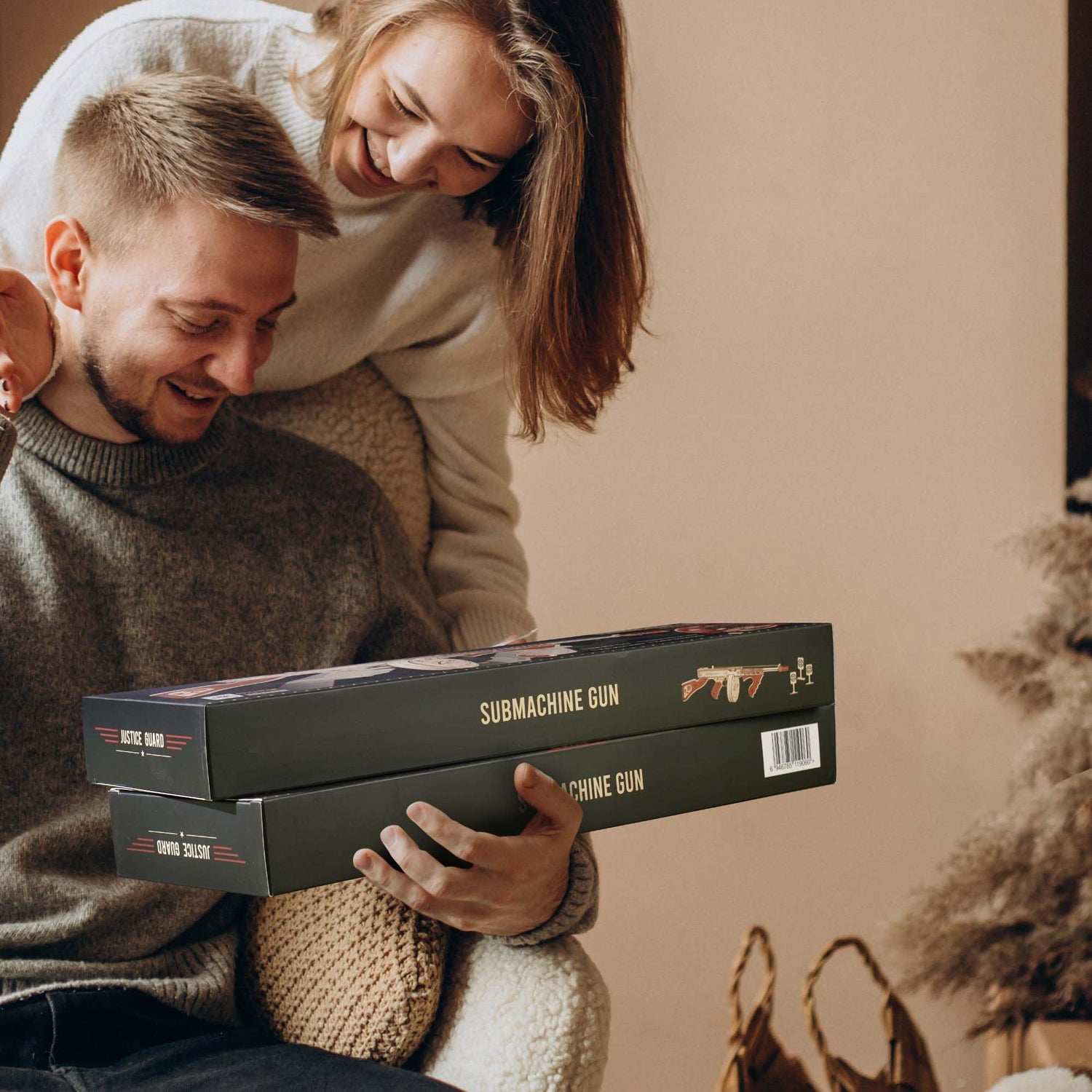 RoWood Tommy Rubber Band Gun 3D Wooden Puzzle Model Kit for Adults and Teens rowood