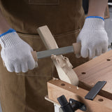 HERMIT TOOLS Wood Carving Tools with Sheath Woodworking Tool 5.1" Draw knife Wood Chisels Wood Draw Knife Woodworking Drawing Tools Fleshing Knife HERMIT TOOLS