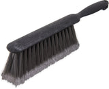 SPARTA Flo-Pac Counter Brush, Bench Brush, Dustpan Brush with Flagged Bristles for Counters, Floors, And Fireplace, 8 Inches, Gray SPARTA