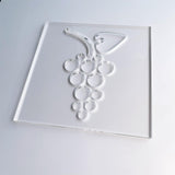 Phocaea Grapes Router Template, Acrylic Template, Woodworking Router Template Phocaea