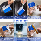 4 Pieces Laser Engraving Marking Paper 39x27CM Engraving Color Paper Laser Marking Paper for Ceramics Glass Metal Laser Cutting and Engraving Obsummoy