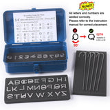 Personalised PKPKAUT 42-Piece Branding Irons Set for Wood, Leather, and More PKPKAUT