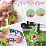 300 PCS Small Dried Flowers for Crafts - Mini Dried Flowers for Resin, Tiny Natural Real Dried Pressed Flowers Bulk for DIY Jewelry Earrings Epoxy LGFMGWH