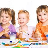 300 Pieces Natural Half Wooden Balls Split Wood Balls Half Craft Ball Unfinished Wood Balls Wood Mini Hemisphere Balls for DIY Projects Kids Arts, 6 Jetec