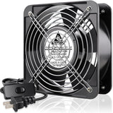 GDSTIME AXIAL Fan 15050, 110V 120V AC 150mm x 150mm x 50mm Fan, Ventilation Exhaust Projects Cooling Fan GDSTIME