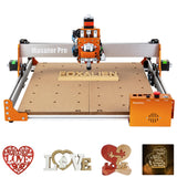 FoxAlien Masuter Pro CNC Router Machine, Upgraded 3-Axis Engraving All-Metal Milling Machine for Wood Acrylic MDF Nylon Carving Cutting FoxAlien