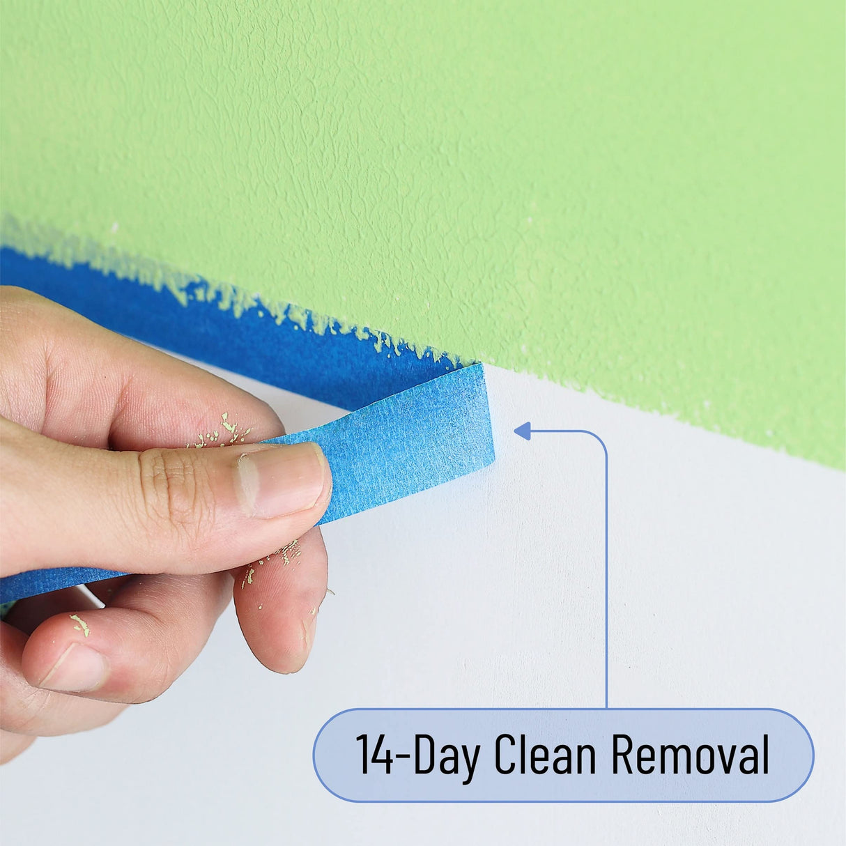 Bates- Painters Tape, 0.7 inch Paint Tape, 3 Pack, 54 Yards, 162 Yards in Total, Painting Tape, Masking Tape, Blue Masking Tape, Wall Safe Tape, Bates Choice