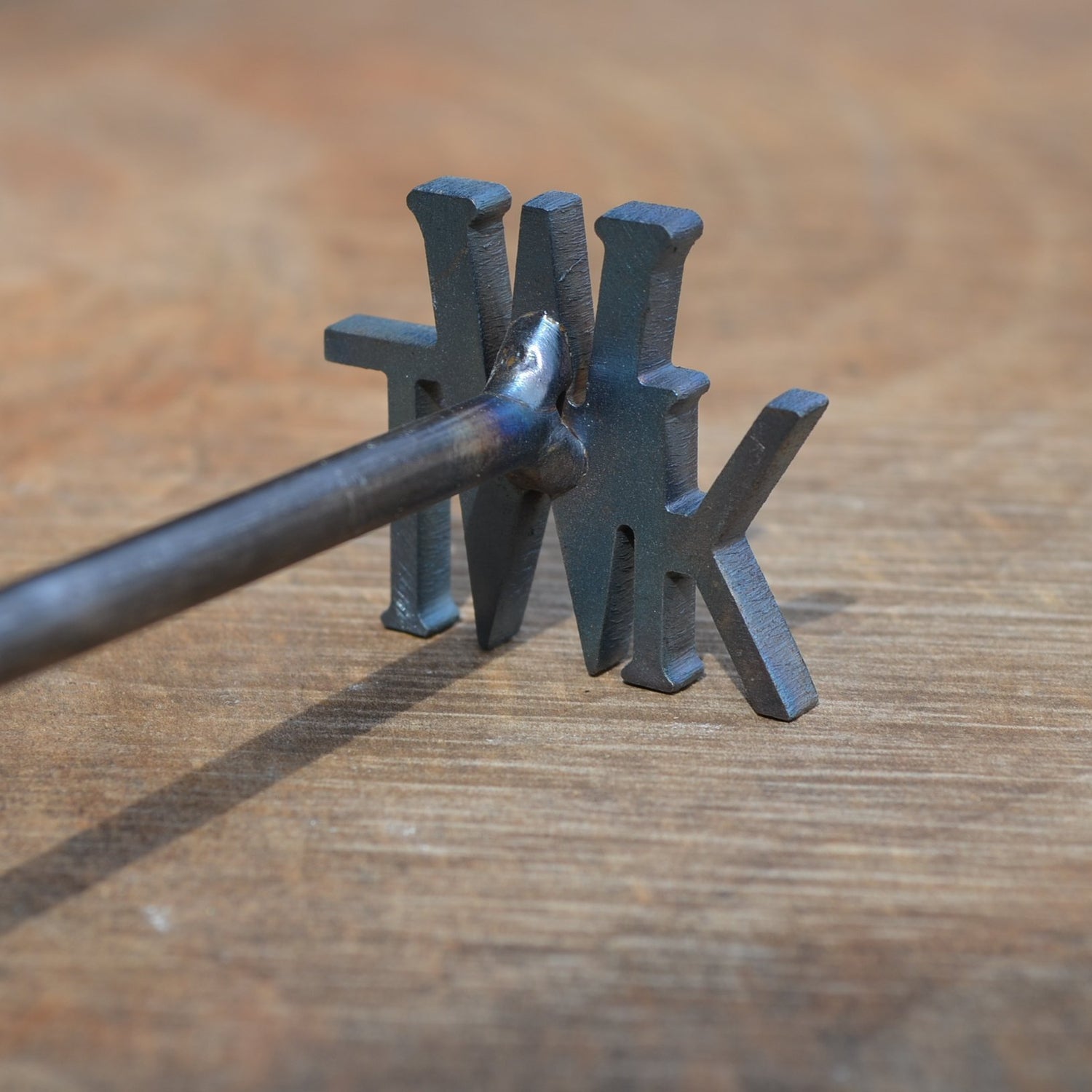 Custom Monogram Branding Iron – Unique Father's Day Gift by The Welded Keller The Welded Keller