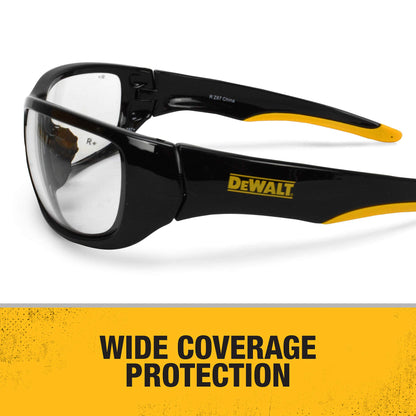 DEWALT DPG94-1D Dominator SAFETY Glasses, Clear Lens - WoodArtSupply