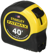 Stanley Tools FatMax 33-740 40-Foot Tape Rule with BladeArmor Coating,black; Yellow Stanley