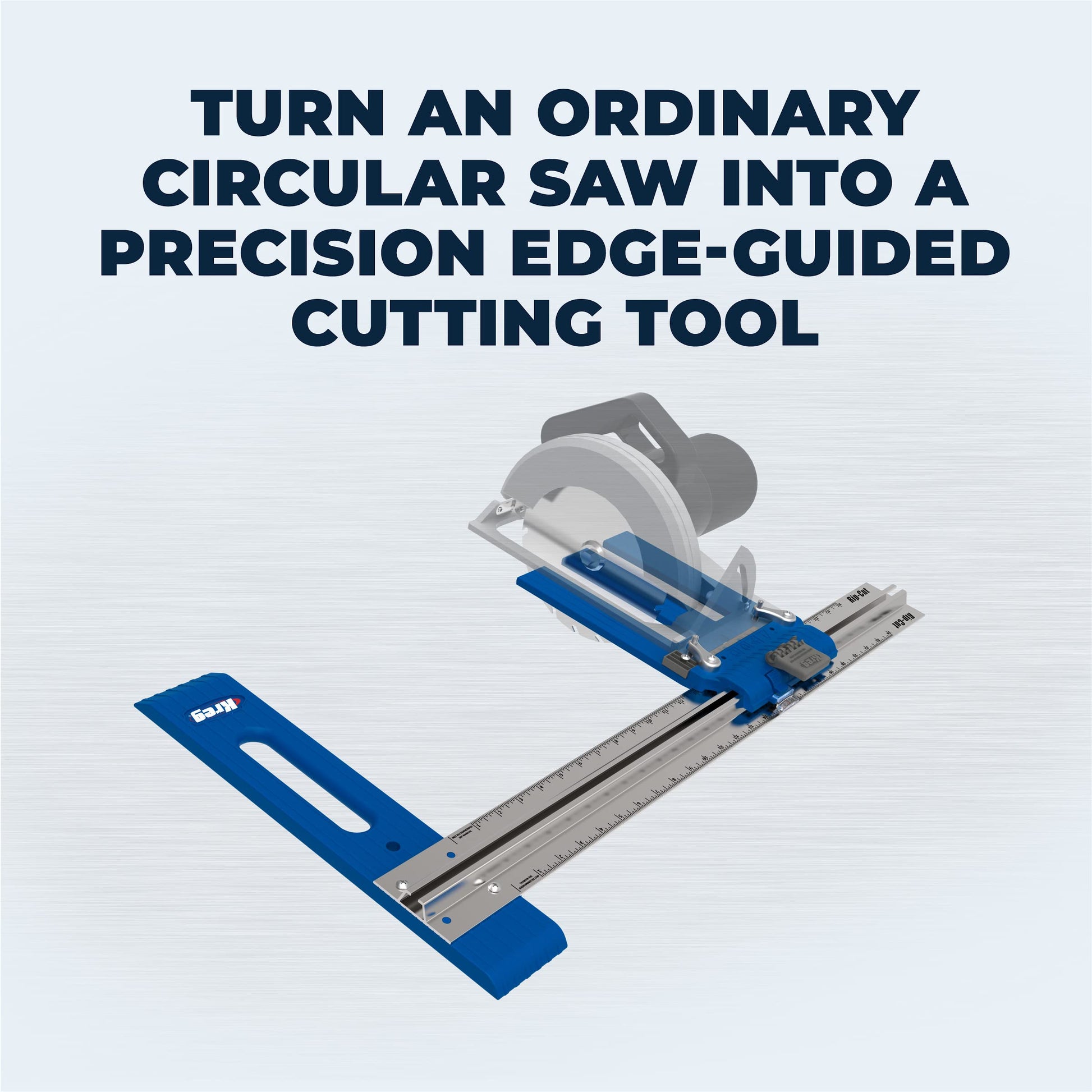 Kreg KMA2685 Rip-Cut Circular Saw Guide , Blue - WoodArtSupply