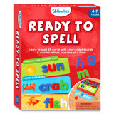 Skillmatics Preschool Learning Activity - Ready to Spell, Stage-Based Learning to Improve Vocabulary & Spelling, Educational Toy, Gifts for Boys & Skillmatics
