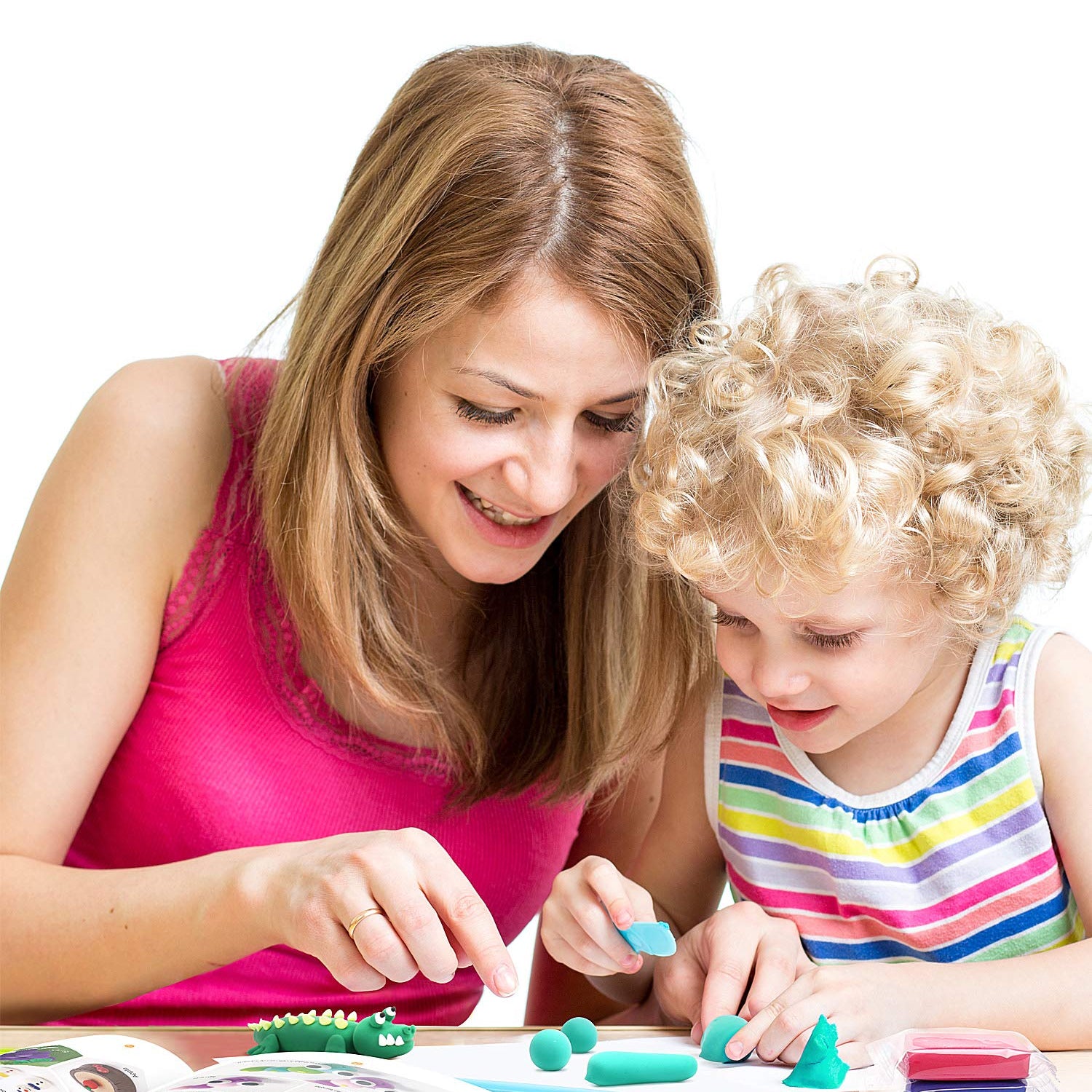 Sago Brothers Air Dry Clay, 24 Colors Modeling Clay for Kids, Molding Magic Clay for Slime add ins & Slime Supplies, Kids Gifts Art Set for Boys Sago Brothers