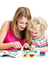 Sago Brothers Air Dry Clay, 24 Colors Modeling Clay for Kids, Molding Magic Clay for Slime add ins & Slime Supplies, Kids Gifts Art Set for Boys Sago Brothers