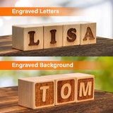 Custom Wooden Name Sign, Nursery Name Sign, Personalized Nursery Décor, Custom Name Wooden Blocks, Wooden Name Signs for Nursery, Montessori Décor OTGMPIREX