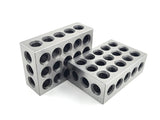 BL-123 Pair of 1" x 2" x 3" Precision Steel 1-2-3 Blocks 1-2-3 Blocks