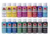 Apple Barrel Acrylic Paint Set, 18 Piece (2-Ounce), PROMOABI Assorted Colors I (3-Units) Apple Barre