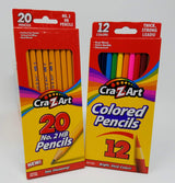 Back to School Supplies Bundle for Pre-K, Kindergarten, 1st, 2nd, 3rd Grade (12) Grand Bay Market