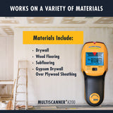 Zircon Multiscanner A200 Electronic Wall Scanner / Metal Detector/ Live AC Wire Detection With SpotLite Pointer Zircon