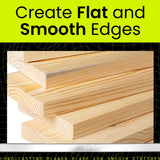 Smithology 12-Inch Planer Blades - for Delta Planer 22-540, 22-547, TP300, Double Edged Planer Knives, Made of High-Carbon Steel, Set of 2 Wood Smithology