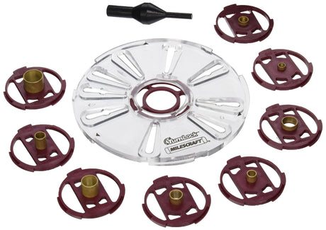 Milescraft 1201 Base Plate/Bushing Set for Routers Medium Milescraft