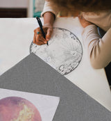 MyArtscape Graphite Transfer Paper, 18" x 24" - 10 Sheets - Black Waxed Carbon Paper - for Drawing, Tracing and Transfer - Premium Arts and Crafts MyArtscape