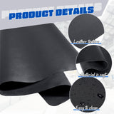 Drydiet 23.5 Inches x 47.5 Inches Black Work Bench Mat PU Leather Easy to Clean Products Bench Mat Scratch Resistant Workbench Mat for Protects Drydiet