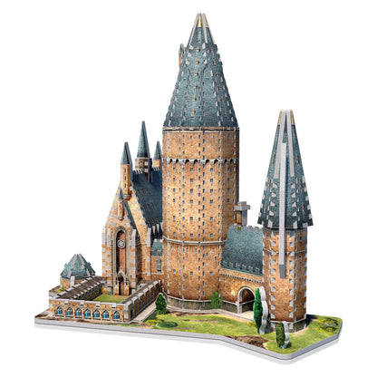 Wrebbit 3D - Harry Potter Hogwarts Great Hall 3D Jigsaw Puzzle - 850Piece - WoodArtSupply