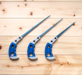 RANSHOU Jab Saw 4-3/4" (120mm) Fine Cut Tooth, Japanese Keyhole Hand Saw, Non-Slip Handle, Made in JAPAN RANSHOU