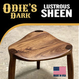 Odie’s Dark • Finish and Stabilizer for Wood • Darkens with Age • 9 Ounce Glass Jar • Food Safe and Solvent Free Non Toxic Finish with Amazing One ODIE'S
