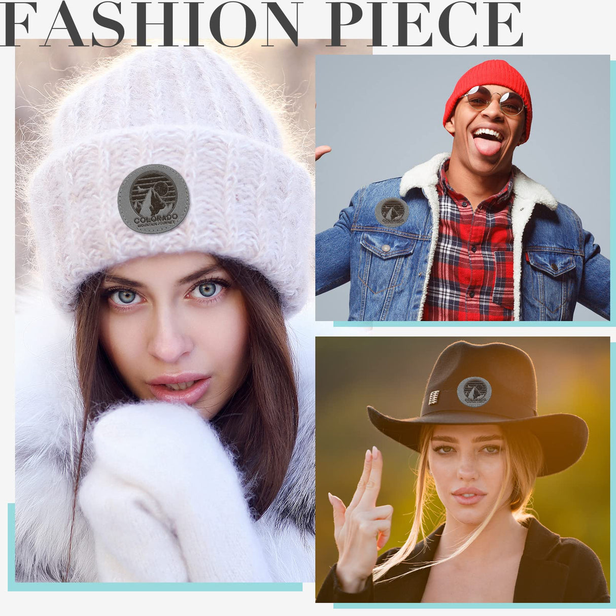 30 Pcs Blank Leather Hat Patches with Adhesive Round Laserable Leatherette Patch Brown Faux Leather Patches Glowforge Laser Supplies for Hats, Dunzy