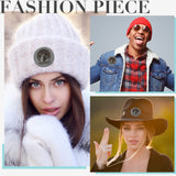 30 Pcs Blank Leather Hat Patches with Adhesive Round Laserable Leatherette Patch Brown Faux Leather Patches Glowforge Laser Supplies for Hats, Dunzy