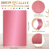 300 Pieces Metal Engraving Blanks Multipurpose Aluminum Sheet Aluminum Business Card Blanks for CNC Engraver Laser Engraving DIY Cards, Thickness Marspark