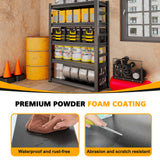 SFTORMAS 23.6" D X 47.2" W X 72" H Garage Shelving,5 Tier Adjustable Metal Shelving,Heavy Duty Garage Storage Shelving for for Garage Warehouse SFTORMAS