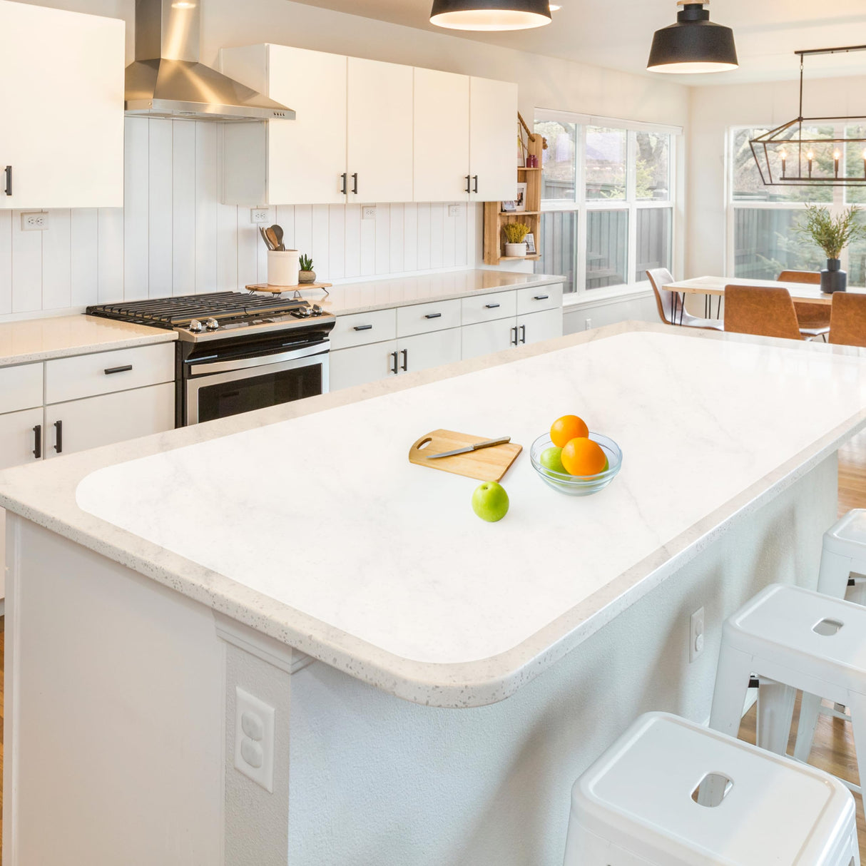 Silicone Mats for Kitchen Counter, Treerit 47.24"x 23.62" Extra Large Silicone Mat, Non-slip Heat Resistant Kitchen Counter Mat, Quartz Countertop Treerit