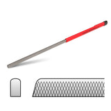 StewMac Fret End Dressing File - Professional Luthier Tool - Fix Sharp Guitar Fret Ends - For Rounding, Shaping, and Deburring - Fix Fret Sprout! - StewMac