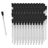 Fulton Acid Glue Applicator Brushes Made with Horse Hair Bristles | Tin Metal Tubular Ferrule Handle | Apply Grease Glue Oil Flux and Chemicals | Peachtree Woodworking Supply