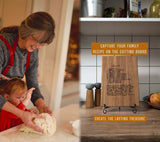 Mom and Grandma Handwritten Recipe Cutting Board, Personalized Family Recipe Cutting Board, Engraved keepsake gift, Christmas gifts for Mom and TheHrdwoodCom