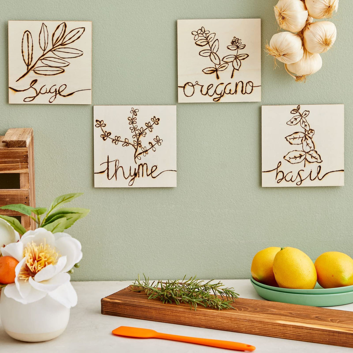 36 Pack 5x5 Wooden Squares for Crafts, Unfinished Wood Tiles for DIY Projects (0.1 in Thick) Bright Creations