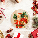 Yangbaga (5) Pack 8 inches Large Wood Slices for Centerpieces-Unfinished Natural Round Wooden Discs Decorative Tray Wood Slices for DIY Yangbaga