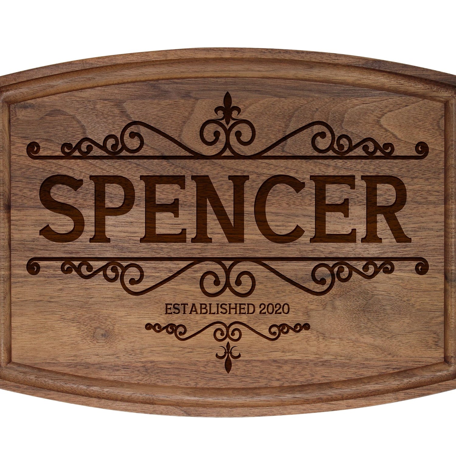 Silverhill Design Custom Wood Cutting Board Gift:Perfect Wedding & Anniversaries! Personalized Charcuterie Cheese Board for Couples, Friends, & Generic