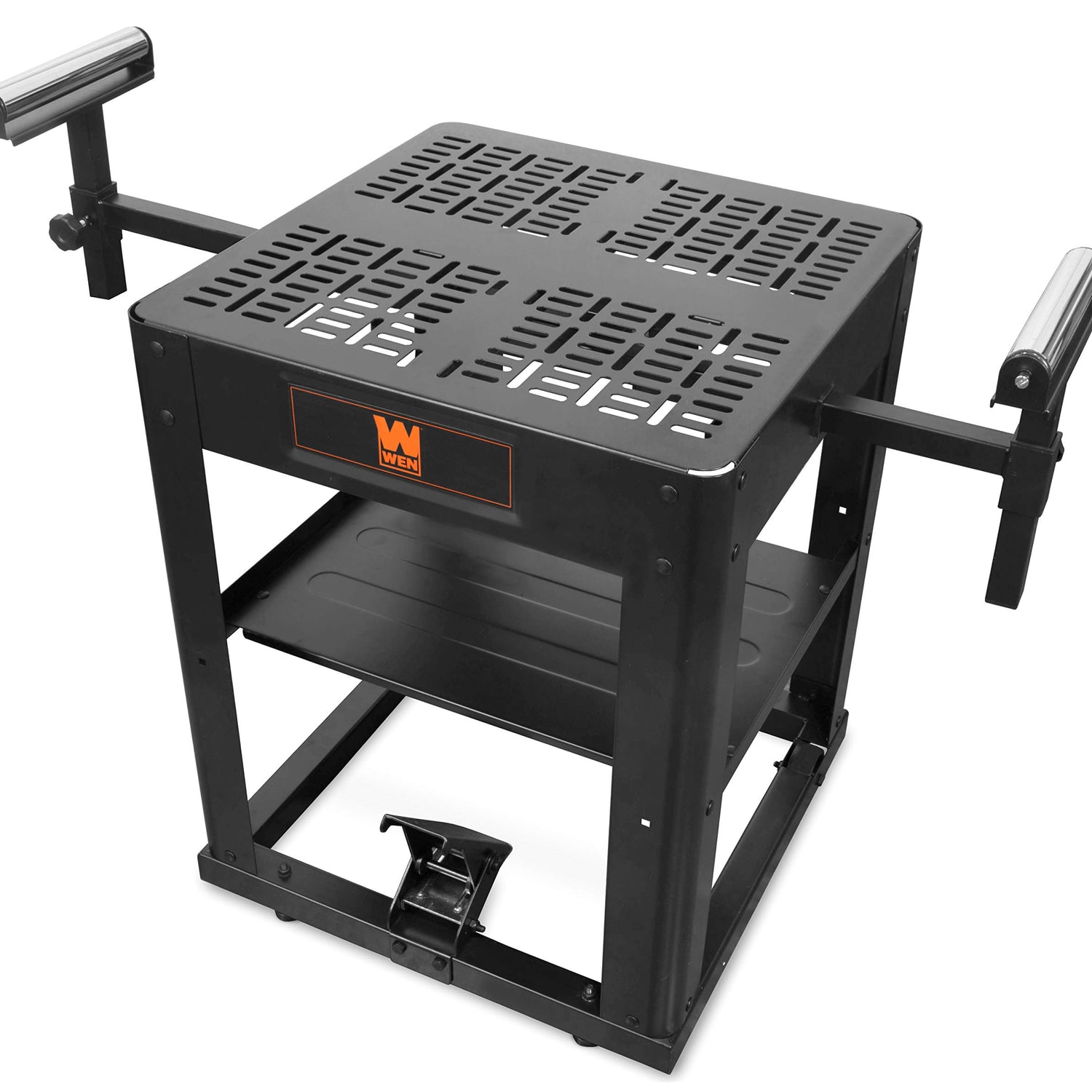 WEN Multi-Purpose Rolling Planer and Miter Saw Tool Stand with Extension Rollers (MSA658T) WEN