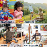 All in one paint brush cleaner rinse cup,Paint Brush Holder and Brush Cleaner,Brush Cleaning Cup for Acrylic,Oil,Watercolor,Water-based HOZY