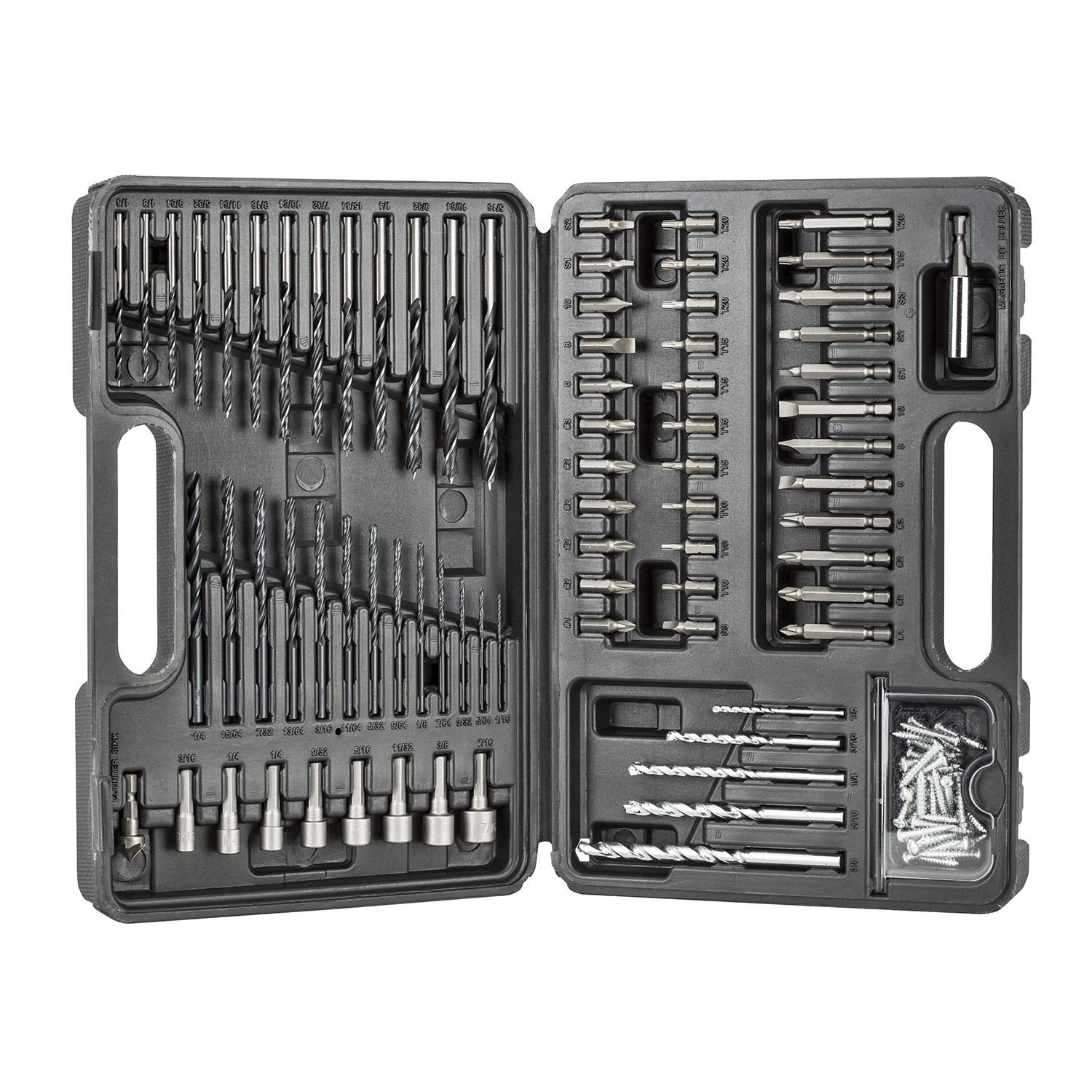 BLACK+DECKER Drill Bit Set / Screwdriver Bit Set Combo, 109-Piece (BDA91109) - WoodArtSupply