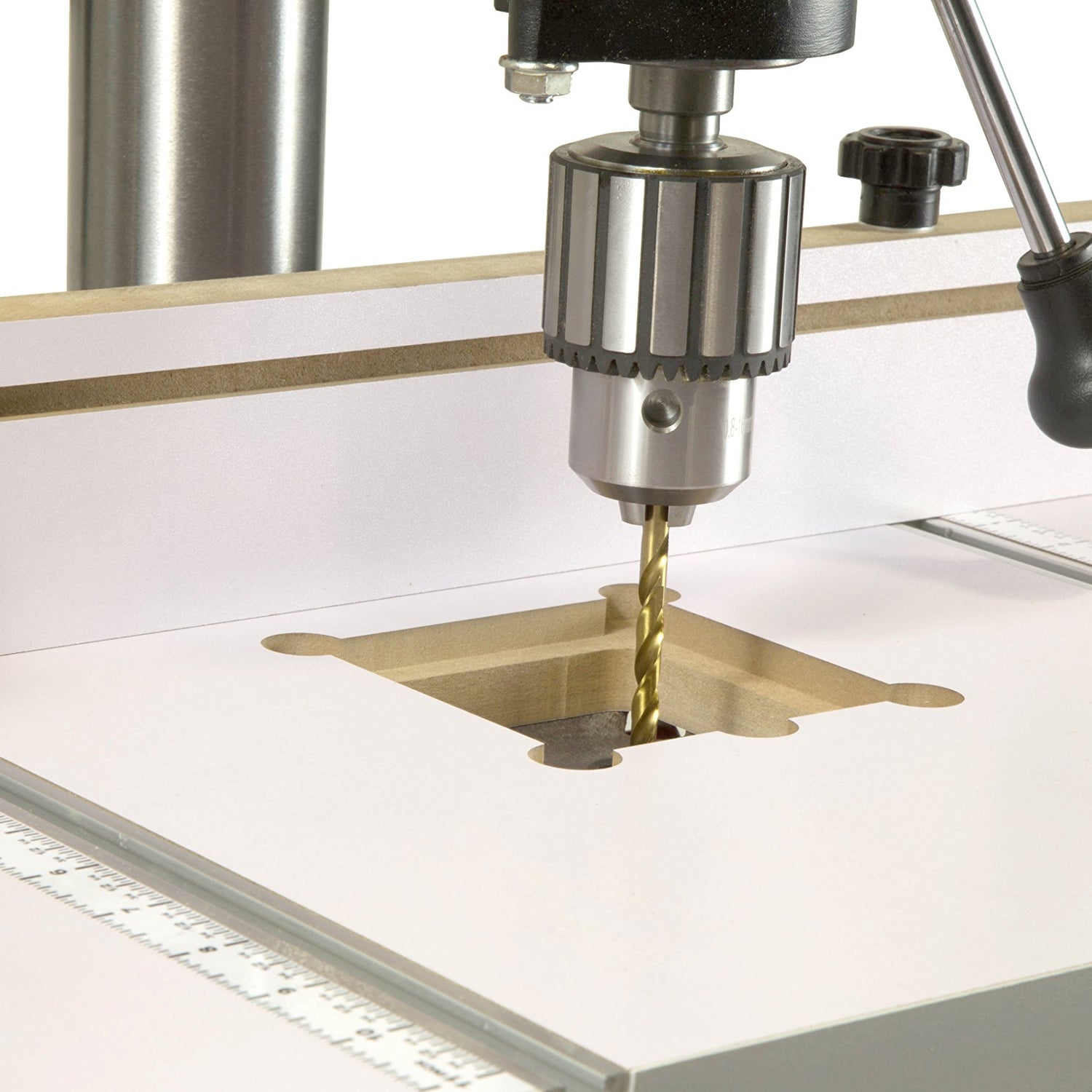 WEN DPA2412T 24 in. x 12 in. Drill Press Table with an Adjustable Fence and Stop Block WEN