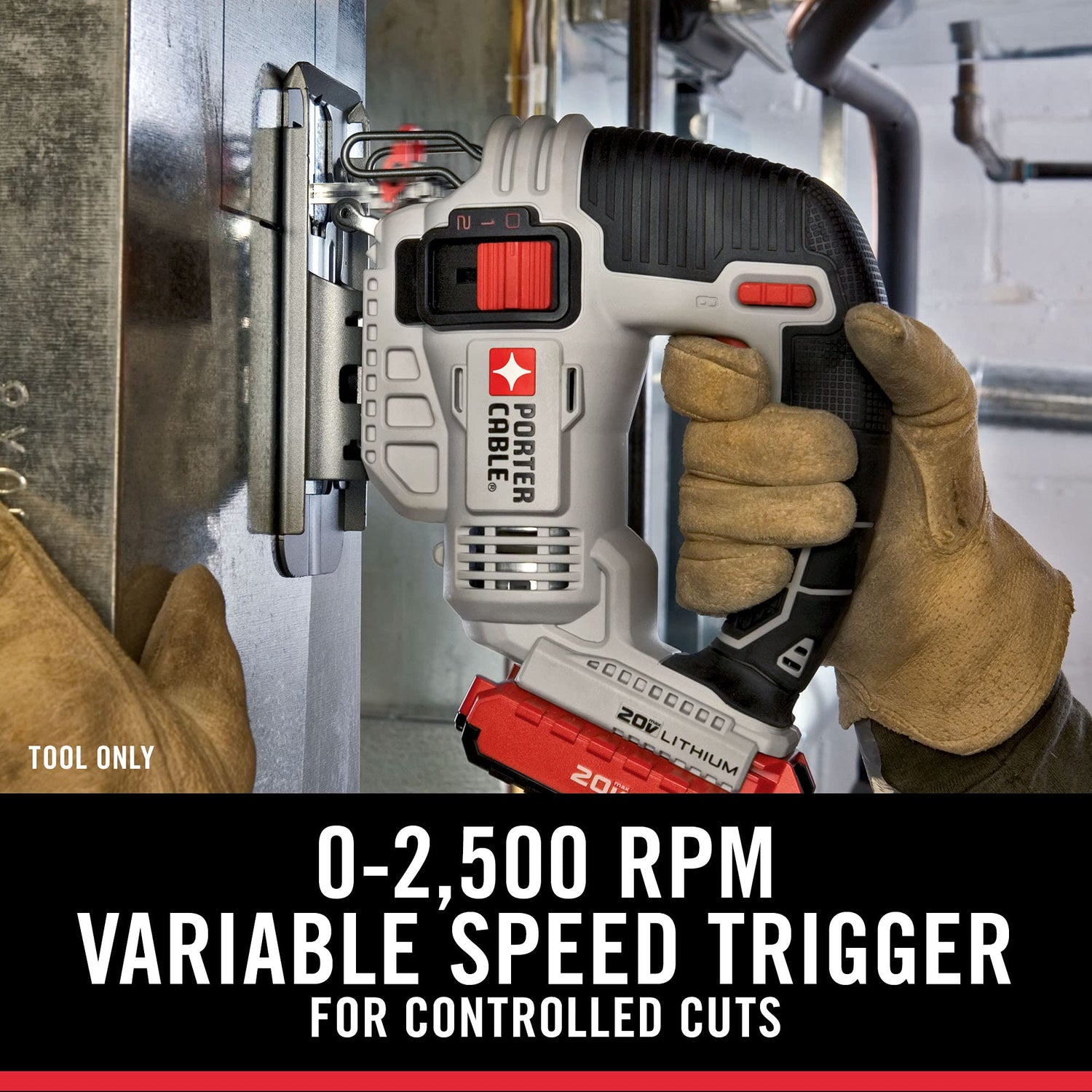 PORTER-CABLE 20V MAX* Jig Saw, Tool Only (PCC650B) PORTER-CABLE