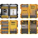 DEWALT 20V MAX* Cordless Drill/Driver Kit with Screwdriver/Drill Bit Set, 100-Piece (DCD771C2 & DWA2FTS100) DEWALT