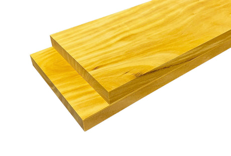 Yellowheart Lumber Boards 3/4" x 6" (2pcs) (3/4" x 6" x 12") Barrington Hardwoods