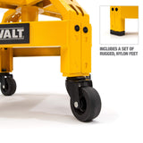 DEWALT 41562 DXSTAH025 Adjustable Shop Stool with Casters DEWALT