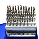 MaxTool 60 Pieces Drill Set 60PCs/60-Piece Twist Drill Bit Set High Speed Steel M2 Fully Ground Wire Gauge/Number 1-60; JBS02H10R060 MaxTool